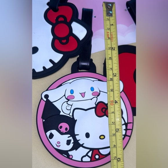 4 NWT Hello Kitty & Friends Luggage Tags ❤️🎀 - Picture 5 of 8